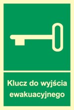 [117-01] - Klucz do wyjścia ewakuacyjnego