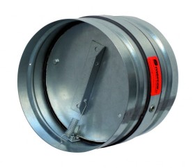 Klapa ppoż. odcinająca FID PRO fi 125mm z mechanizmem RST